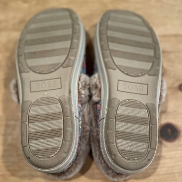 Bob’s Sketchers Too Cozy Dog Slip on loafers slippers memory foam faux fur 8.5 - Picture 4 of 5
